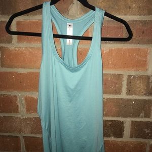 Light blue workout tank!